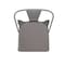 Flash Furniture Silver Metal Stack Chair with Gray Poly Resin Seat CH-31230-SIL-PL1G-GG - alternate 9